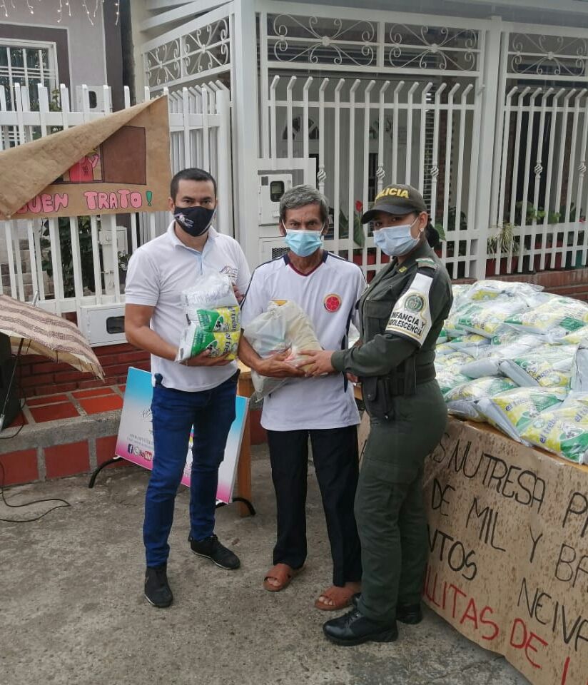 Campaña de Recolección de alimentos a familias en 