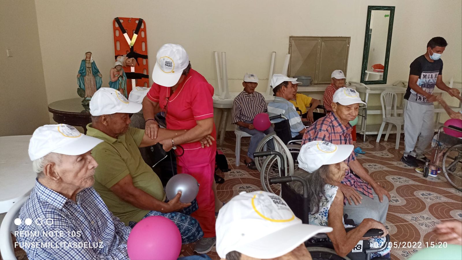 Brigada de salud Programa Vejez Activa y Saludable