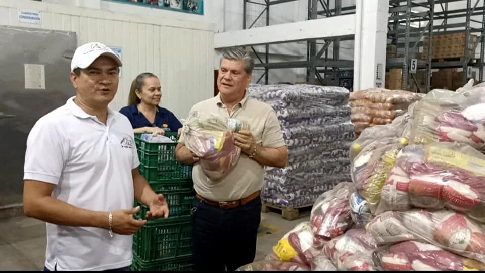 Campaña de Recolección de alimentos a familias en 