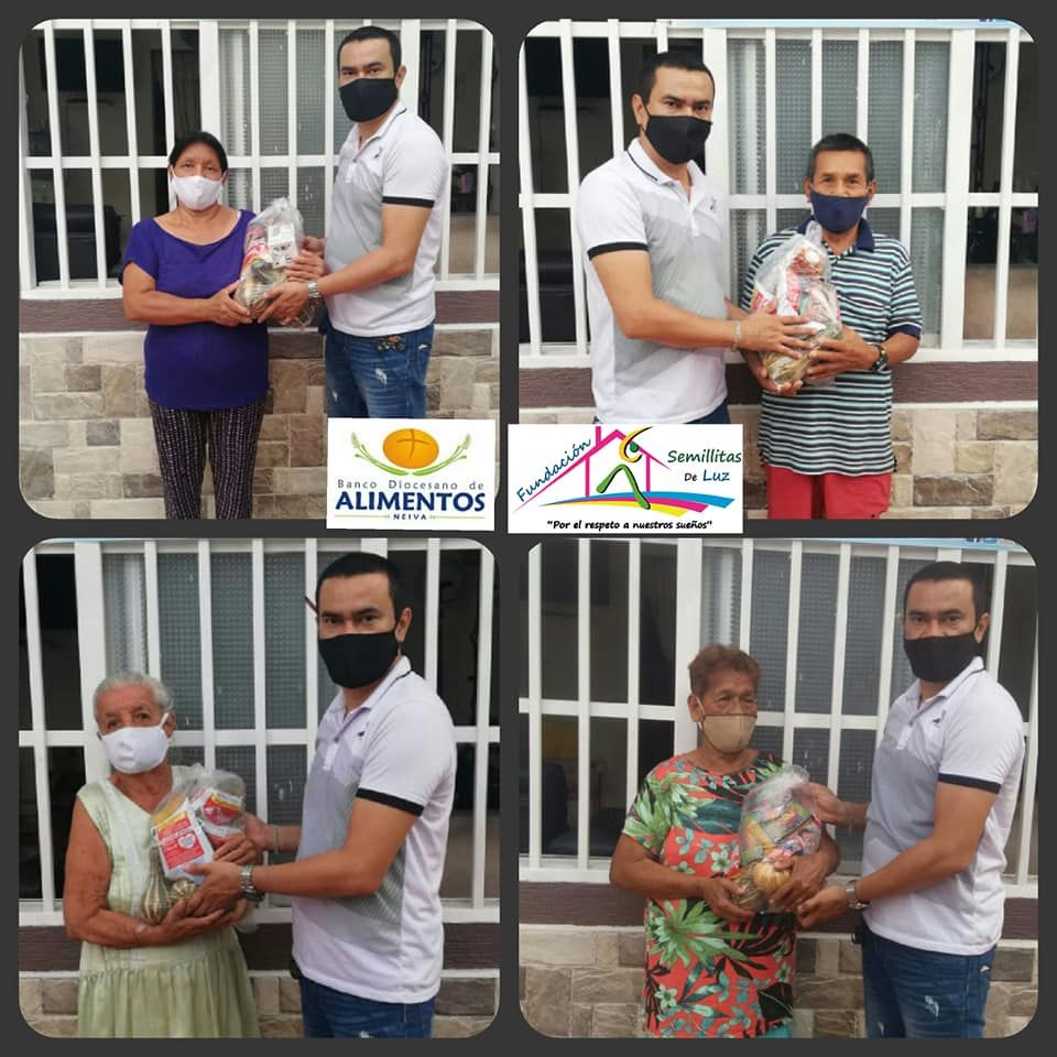 Campaña de alimentos adulto mayores covid-19