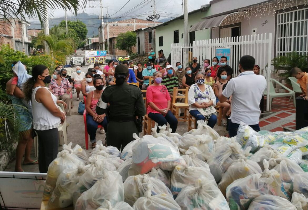 Campaña de Recolección de alimentos a familias en 
