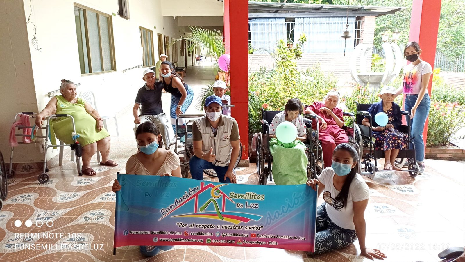 Brigada de salud Programa Vejez Activa y Saludable