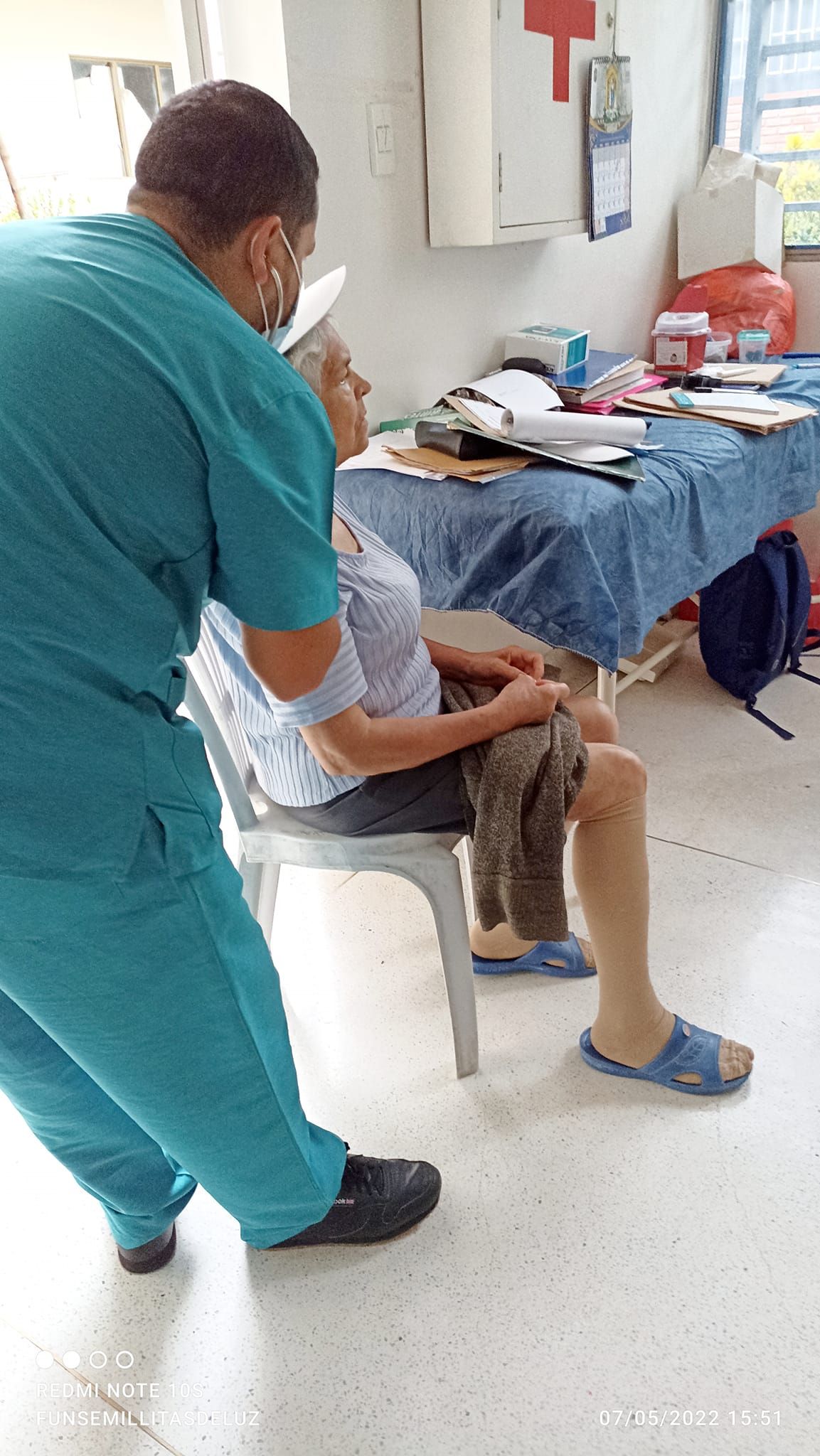 Brigada de salud Programa Vejez Activa y Saludable