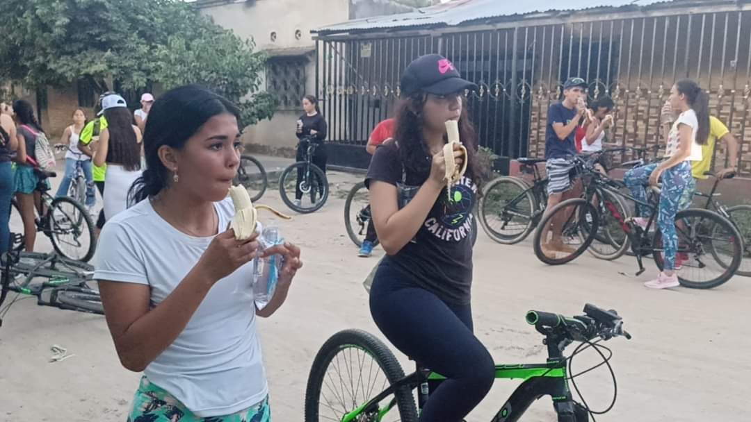 Actividad ciclo paseo en pro dela sana convivencia