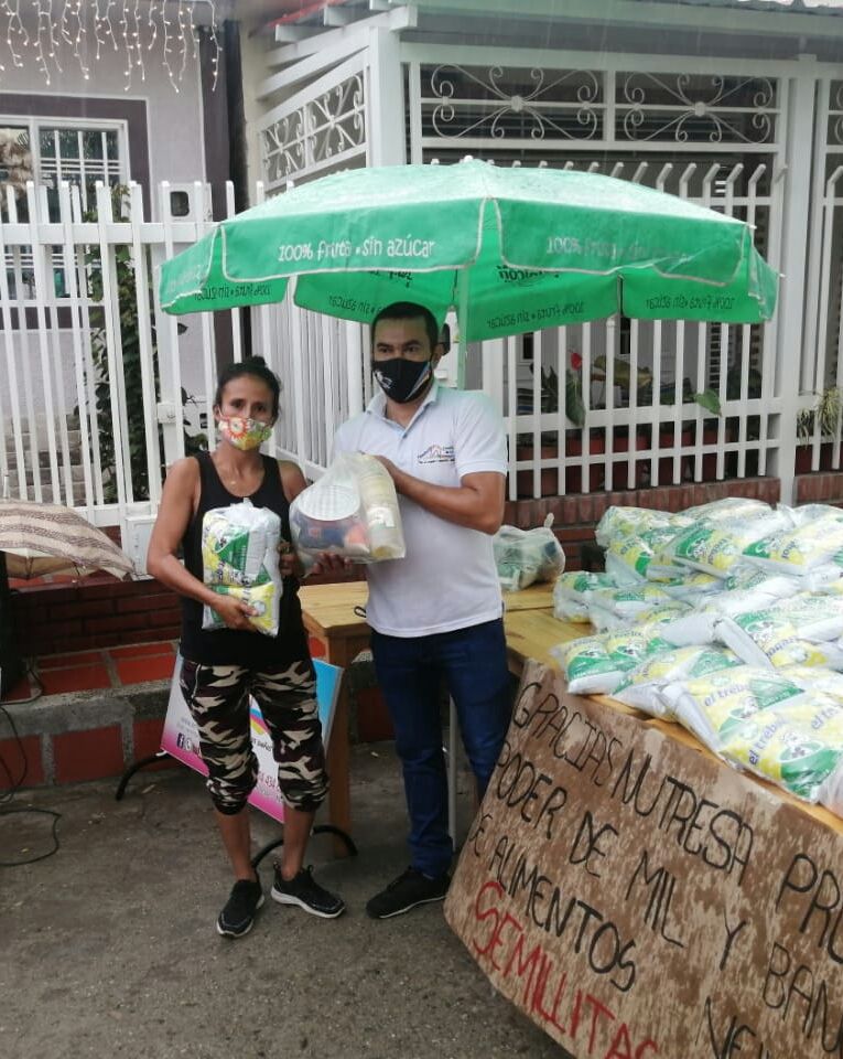 Campaña de Recolección de alimentos a familias en 