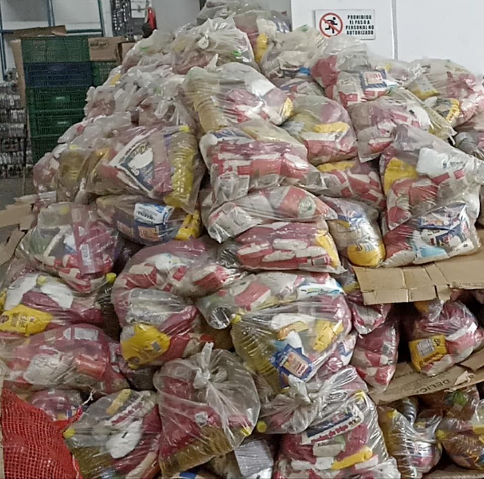 Campaña de Recolección de alimentos a familias en 