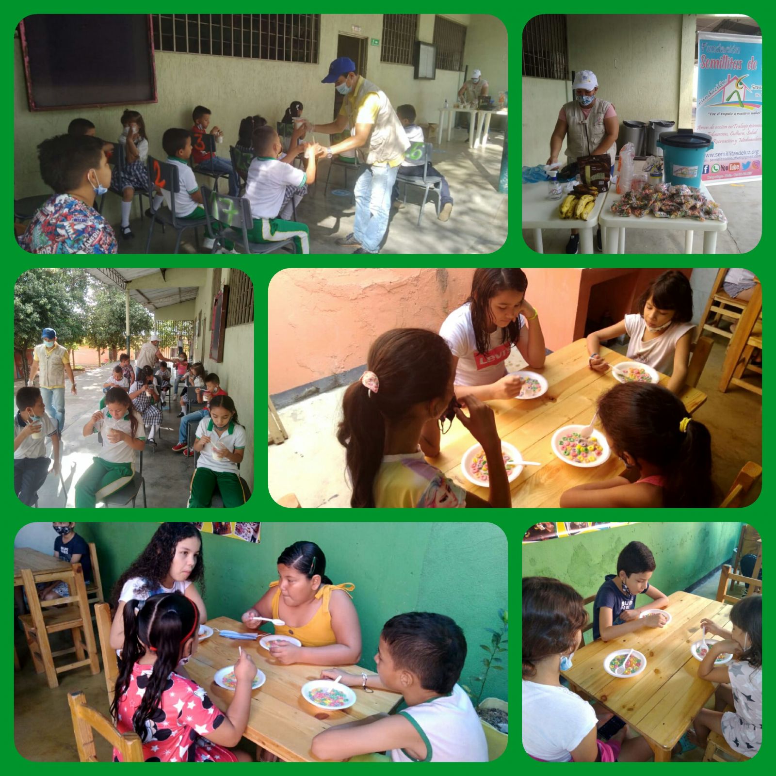 Desayunos Saludables  a Niñ@s vulnerables 2021